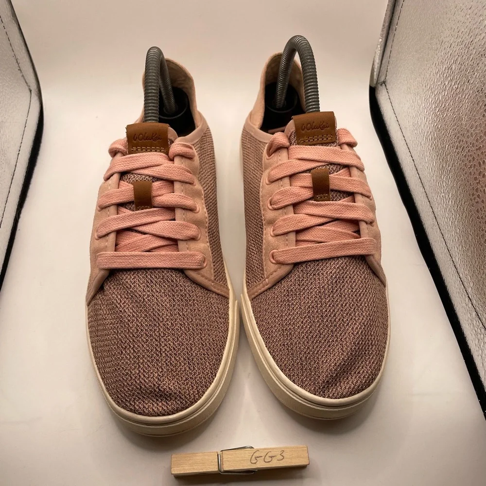 Olukai Peheua Li women’s pink sneakers size 9 - Picture 3 of 9